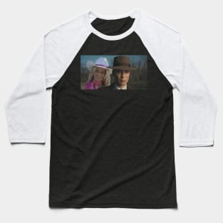 BARBENHEIMER COLLAGE ART Baseball T-Shirt